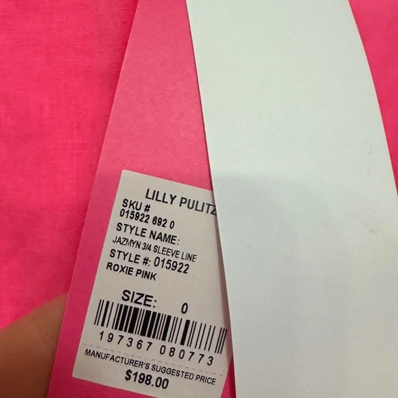 Lilly Pulitzer Bright Pink Coverup - Picture 3 of 8